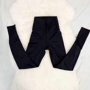 Beach Riot XS Glitter Ayla Black Leggings